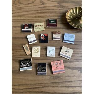 Vintage Matchbooks Nevada California New York Casino Hotel Restaurant Lot Of 14